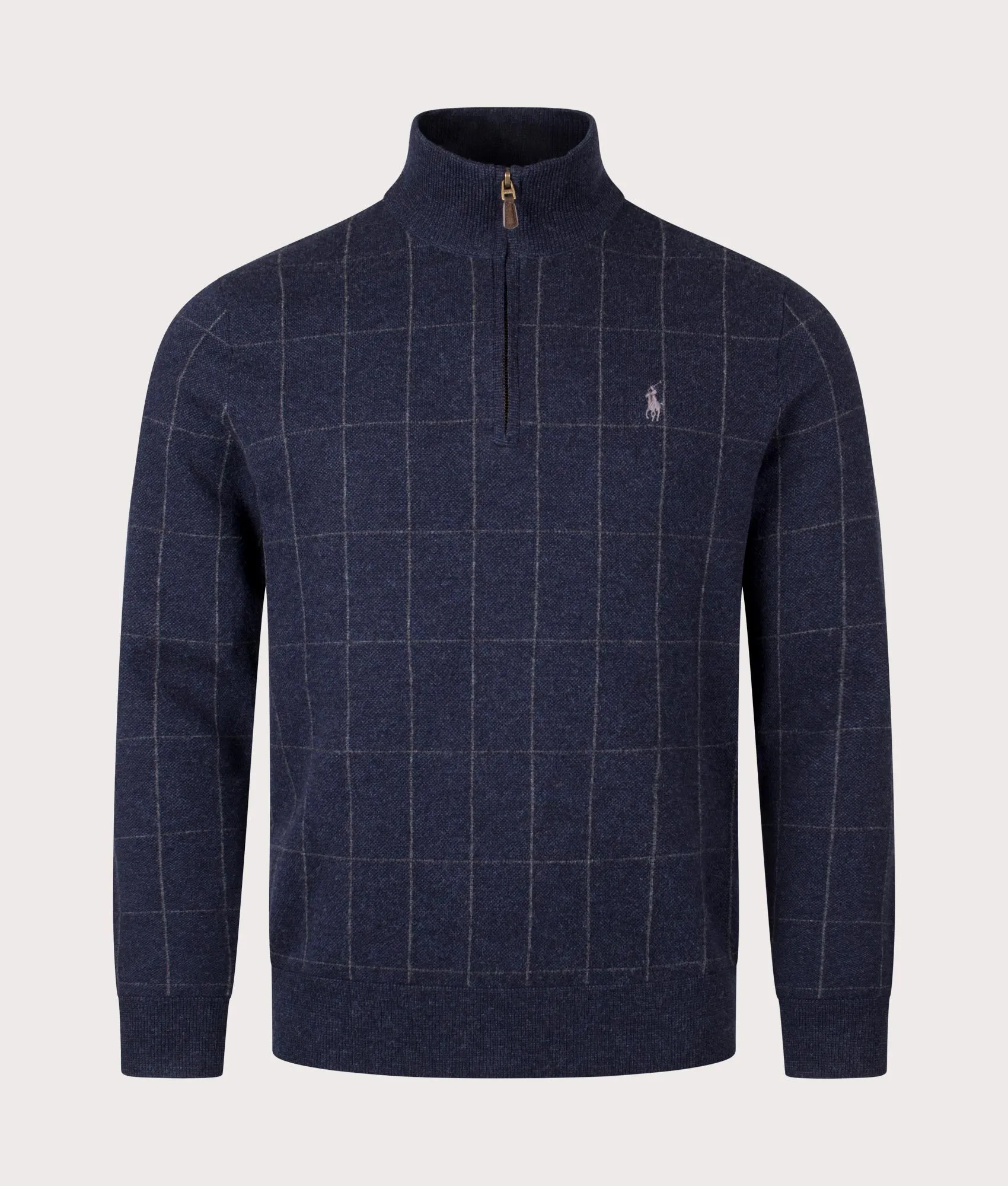 Polo Quarter Zip Jumper sold by EQVVS