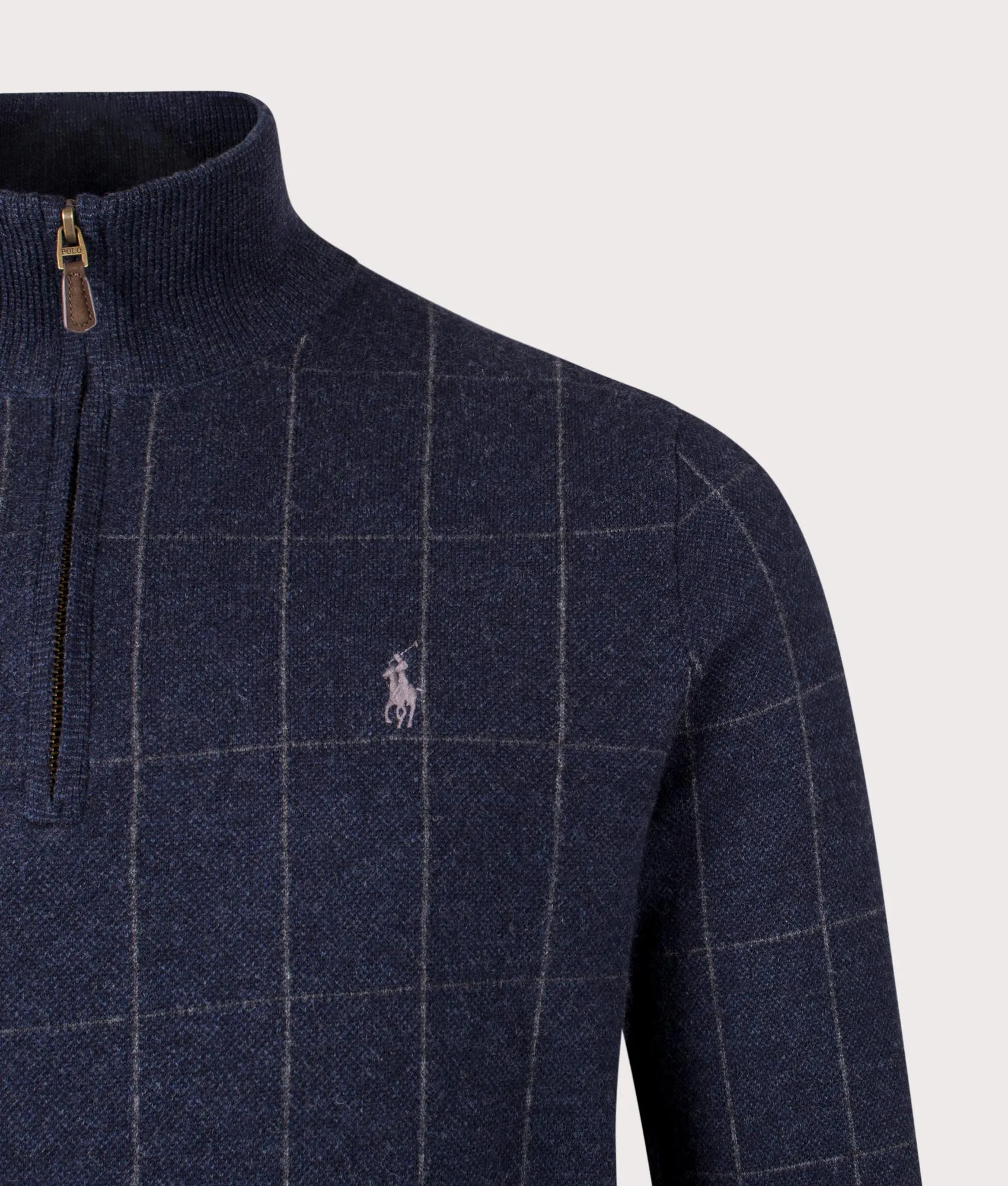 Polo Quarter Zip Jumper sold by EQVVS product image thumbnail 2