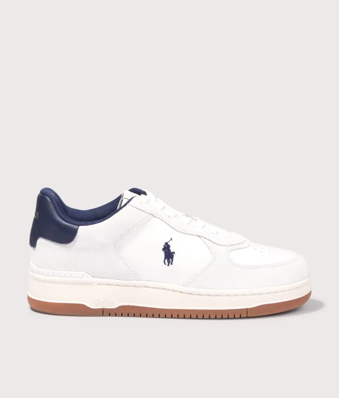 Masters Court Suede-Panelled Sneakers sold by EQVVS