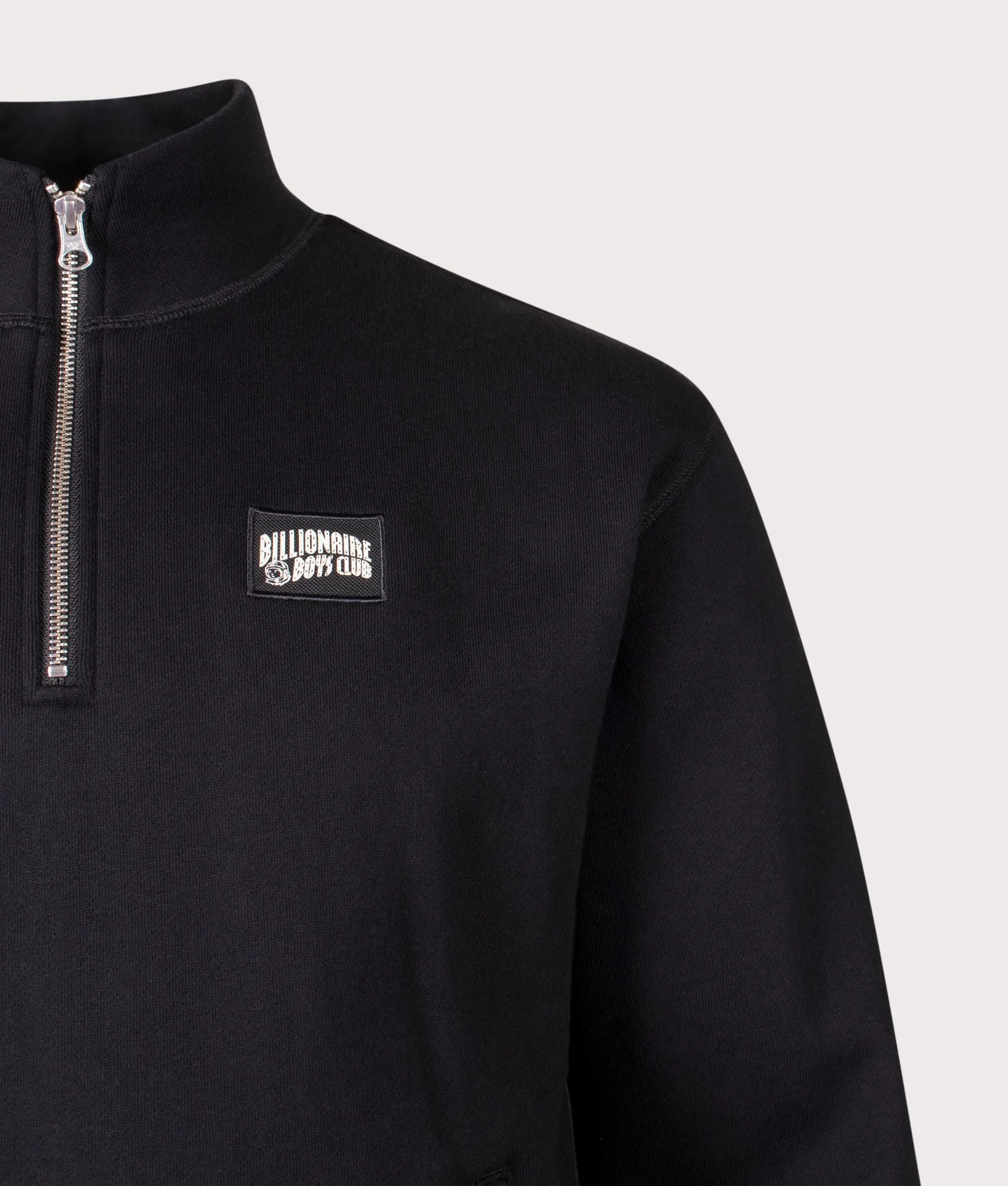 Woven Patch Quarter Zip Sweatshirt sold by EQVVS product image thumbnail 4