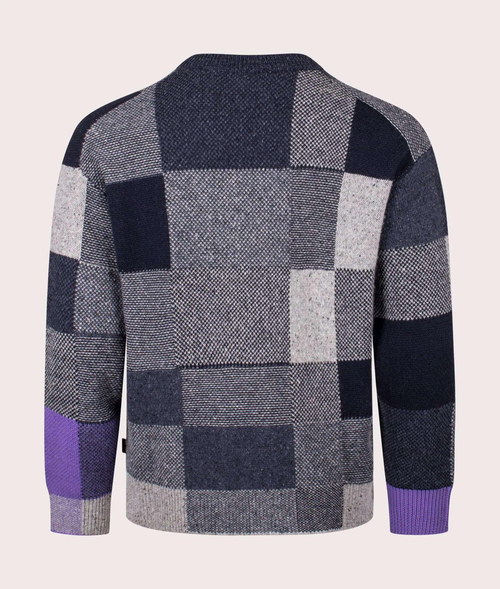 Crew Neck Block Sweatshirt sold by EQVVS product image thumbnail 2