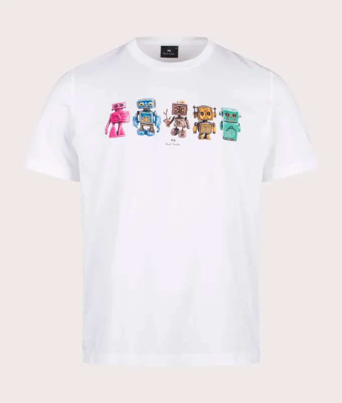 Robots T-Shirt made by EQVVS