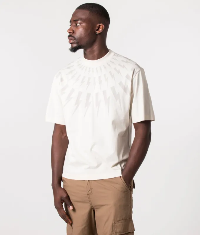 Fair Isle Thunderbolt T-Shirt sold by EQVVS