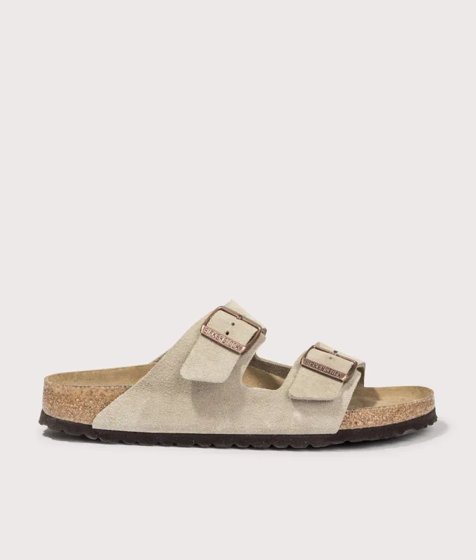 Arizona Narrow Fit Suede Leather Sandals sold by EQVVS