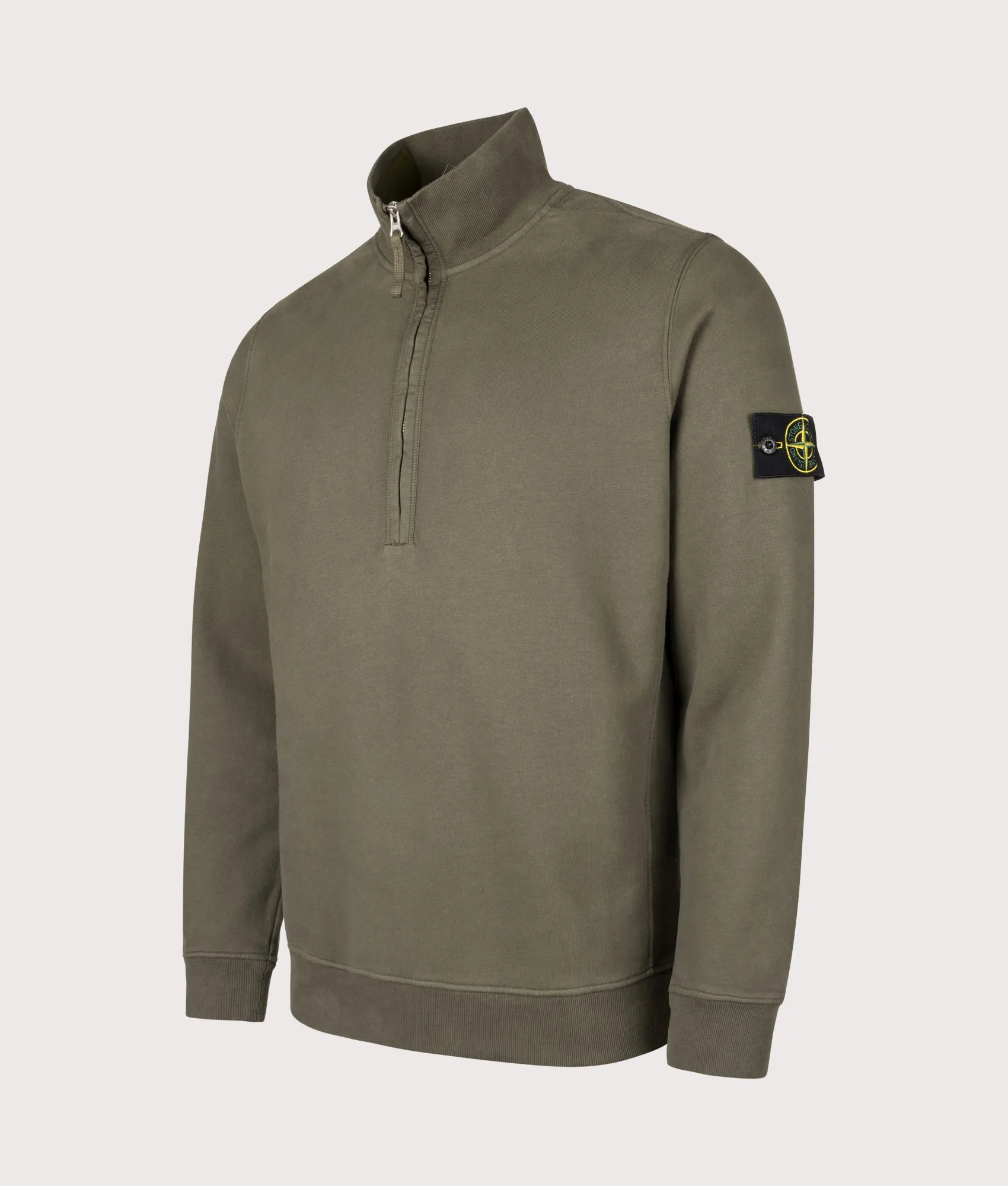 Organic Cotton Quarter Zip Sweatshirt sold by EQVVS