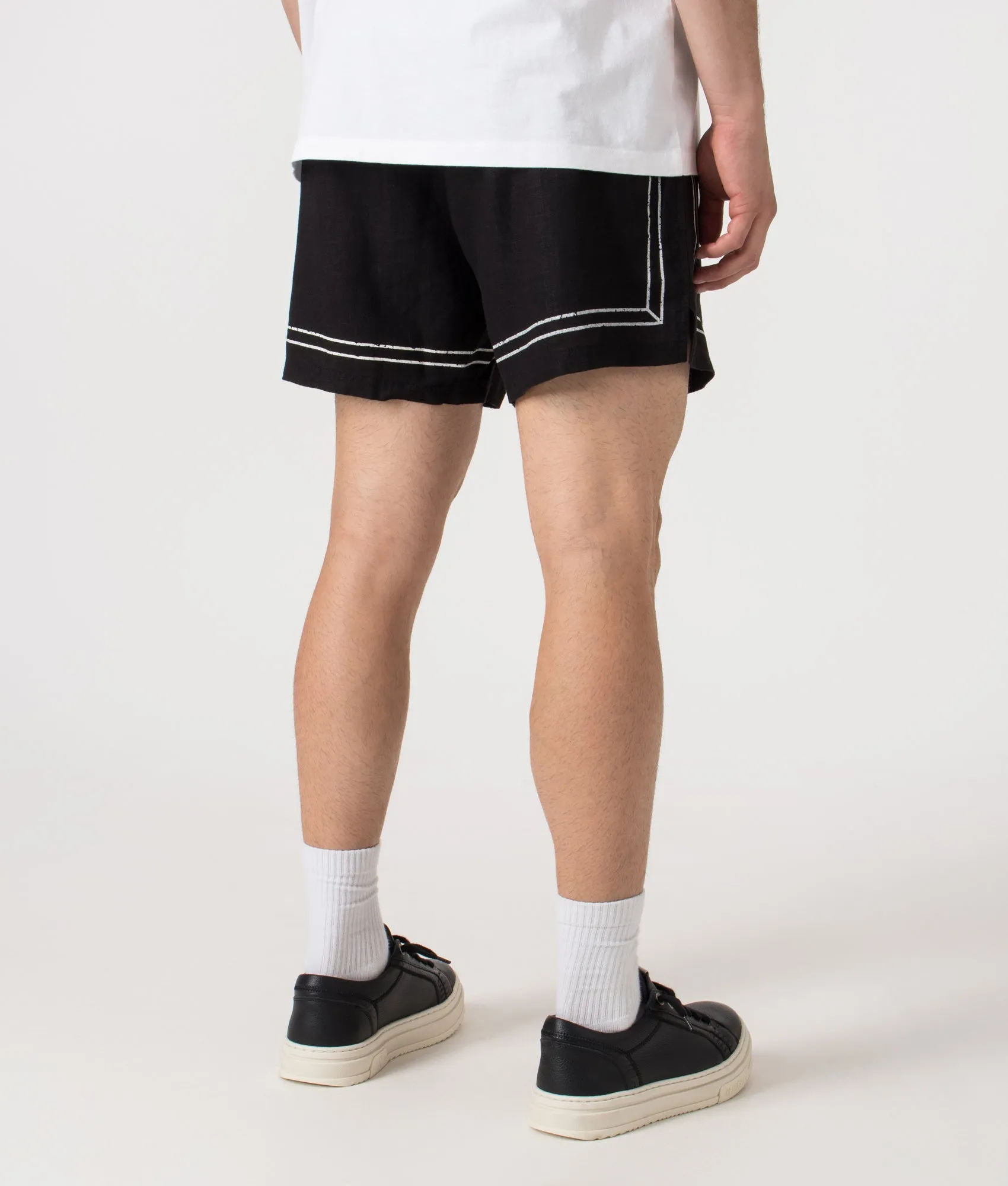 Border Shorts sold by EQVVS product image thumbnail 4