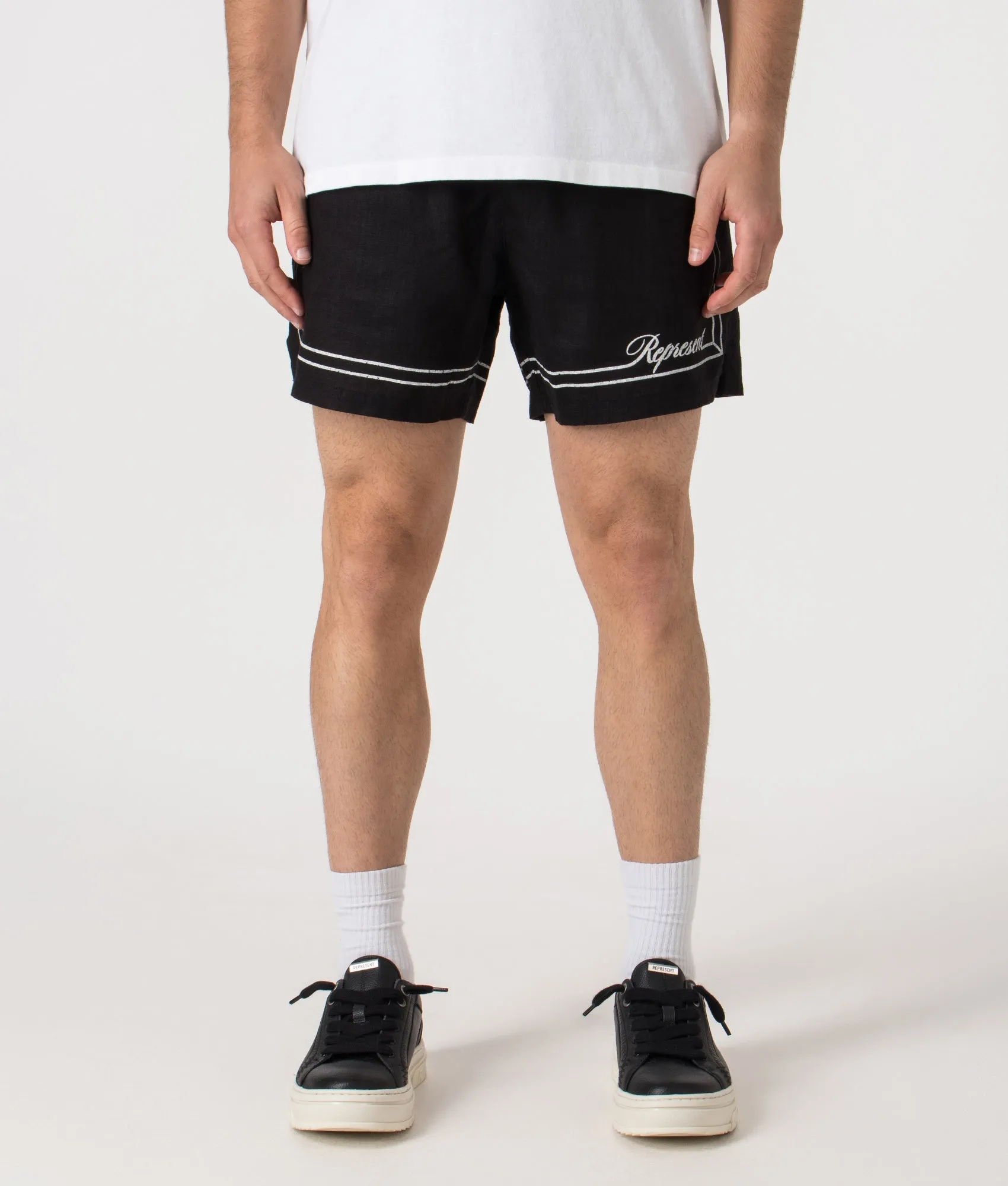Border Shorts sold by EQVVS product image thumbnail 3