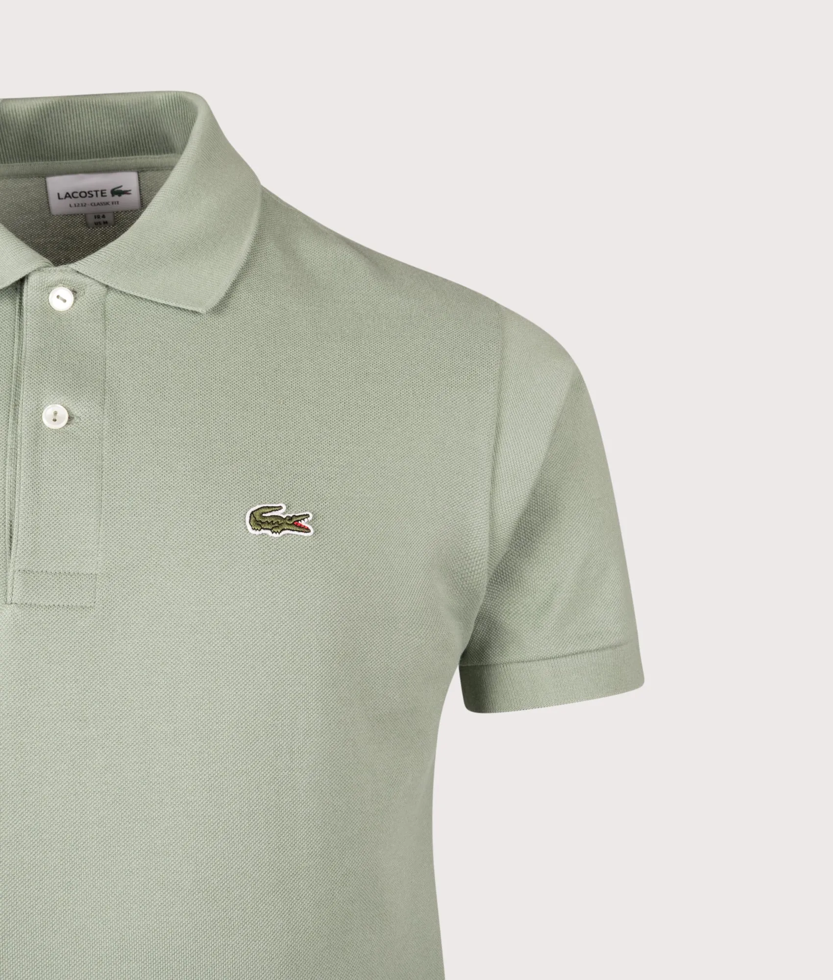 Classic Fit L1212 Croc Logo Polo Shirt sold by EQVVS product image thumbnail 2