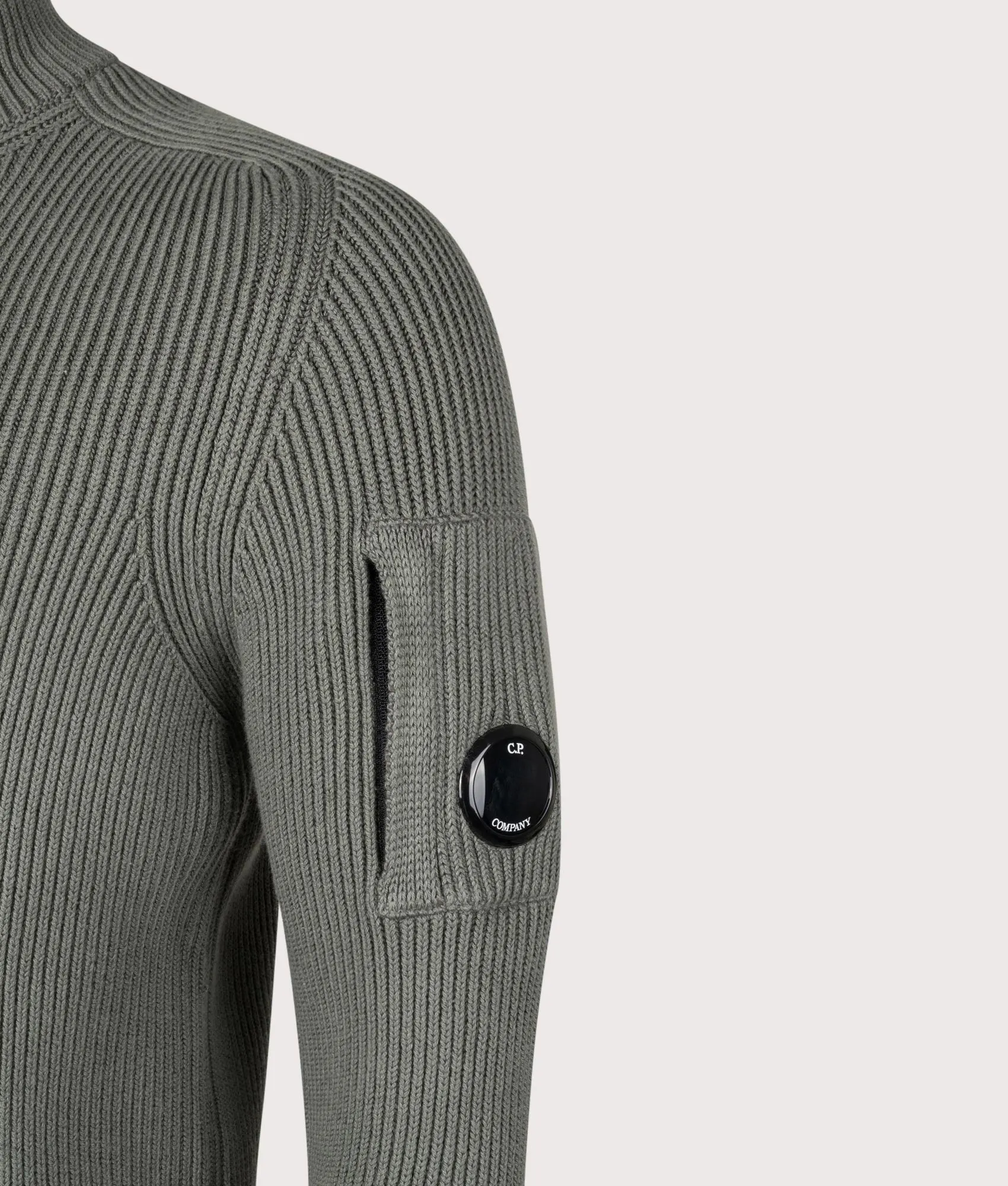 Full Rib Half Button Jumper sold by EQVVS product image thumbnail 2