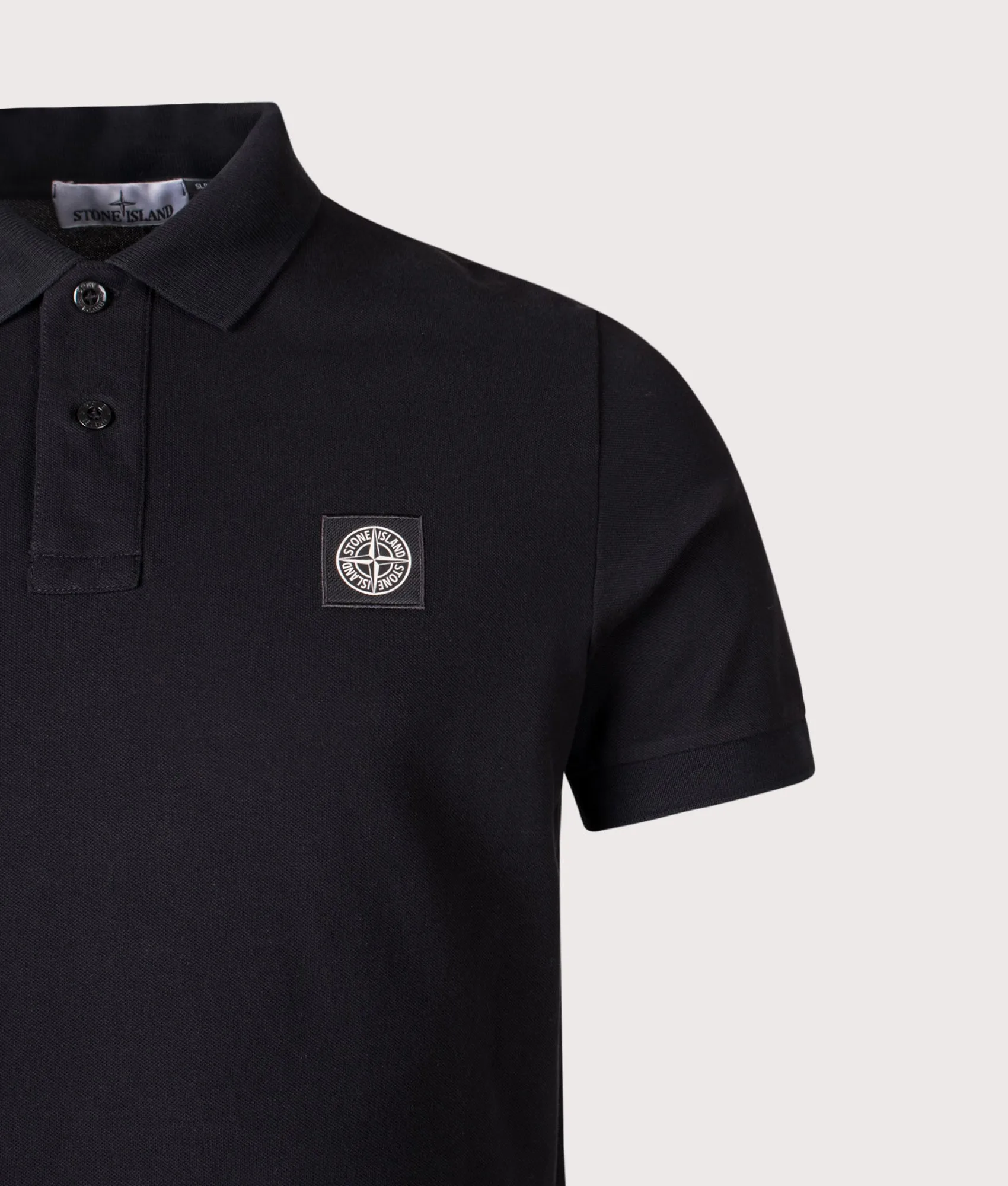 Slim Fit Compass Patch Polo Shirt sold by EQVVS product image thumbnail 2