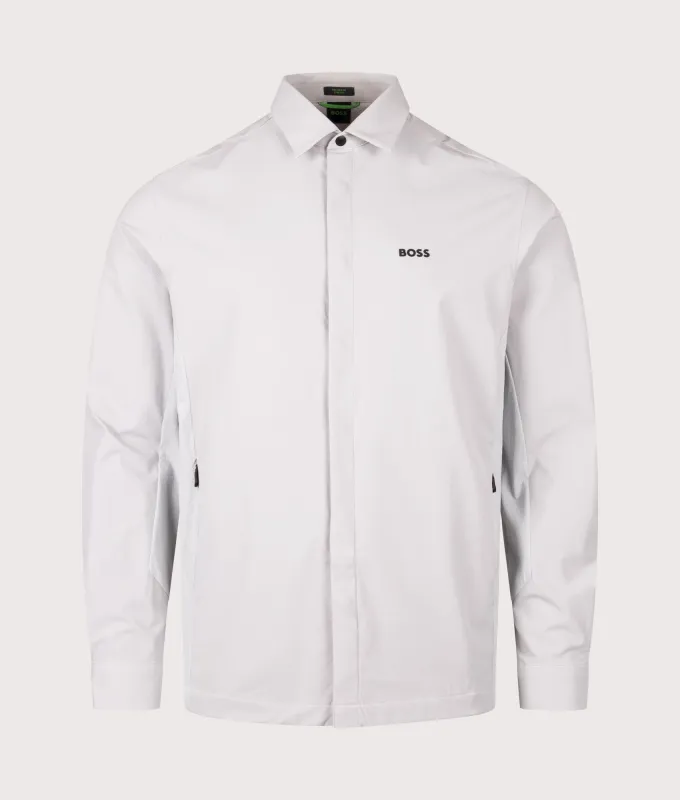 Relaxed Fit Urban TechDobby Overshirt sold by EQVVS
