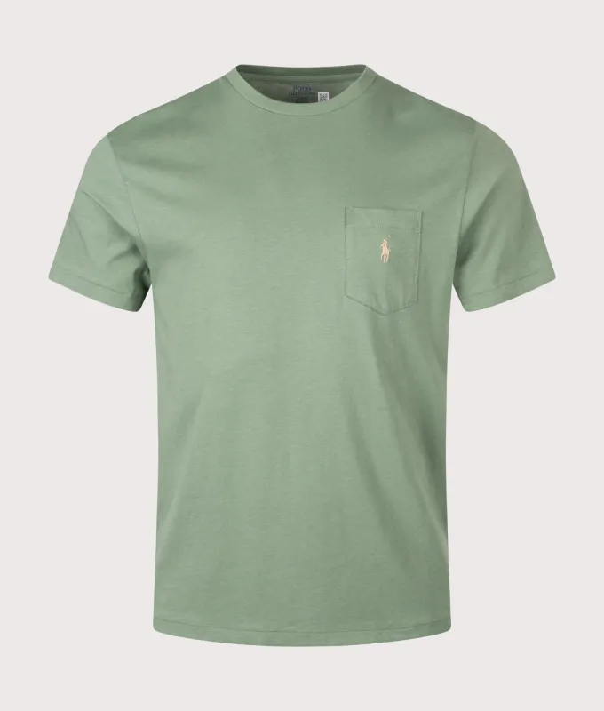 Classic Fit Jersey Pocket T-Shirt sold by EQVVS