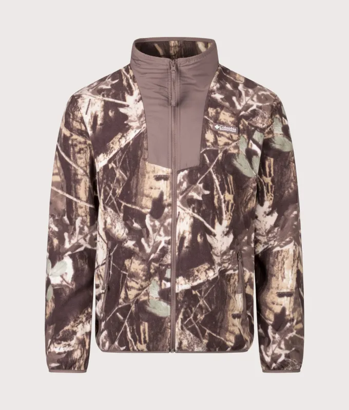 Sequoia Grove Printed Full Zip Sweatshirt sold by EQVVS
