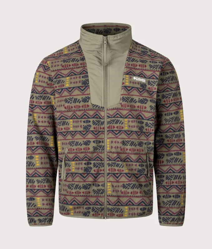 Sequoia Grove Printed Full Zip Sweatshirt sold by EQVVS