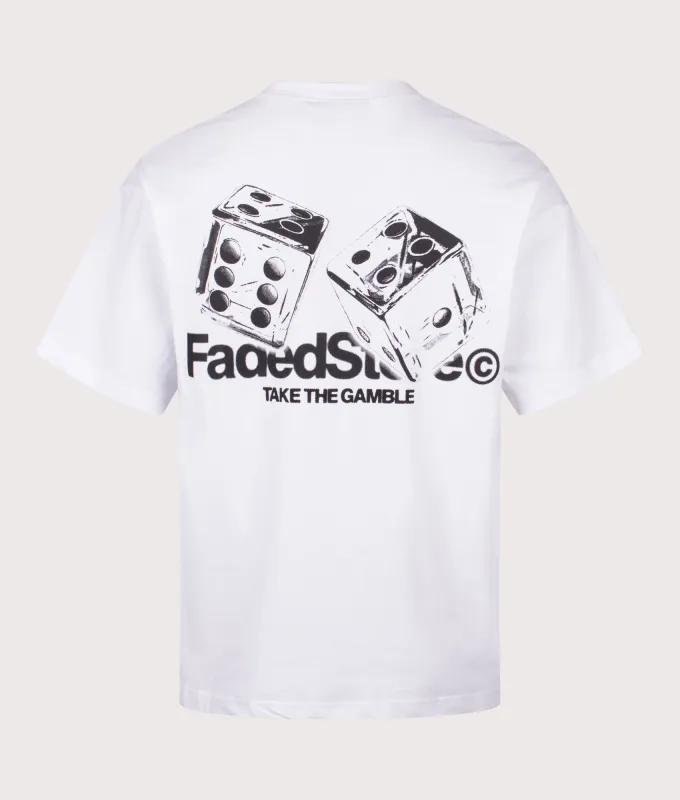 Relaxed Fit Take The Gamble T-Shirt sold by EQVVS