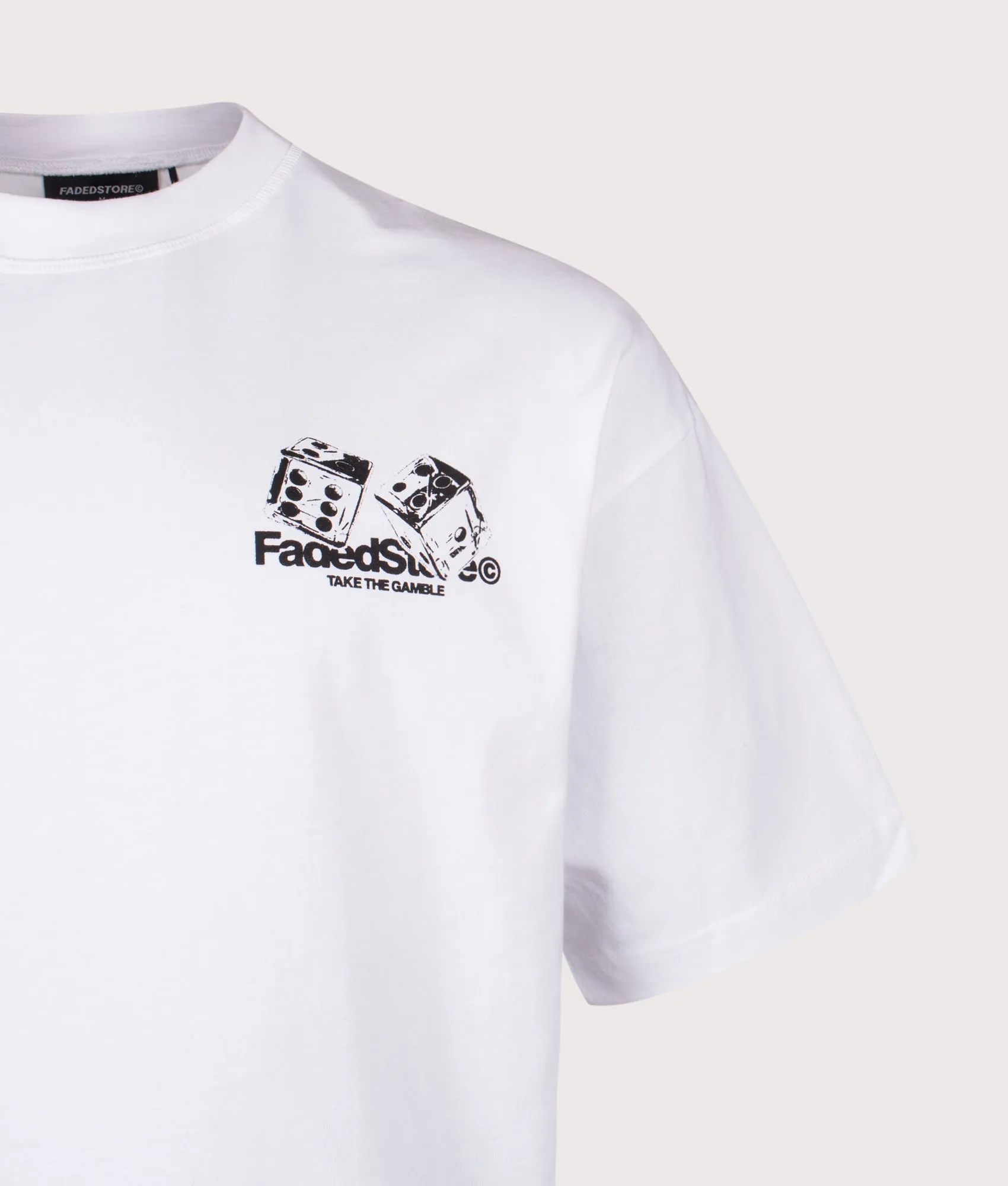 Relaxed Fit Take The Gamble T-Shirt sold by EQVVS product image thumbnail 3