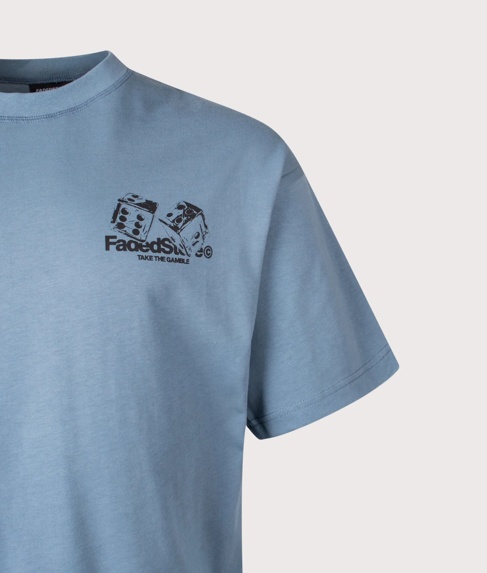 Relaxed Fit Take The Gamble T-Shirt sold by EQVVS product image thumbnail 3