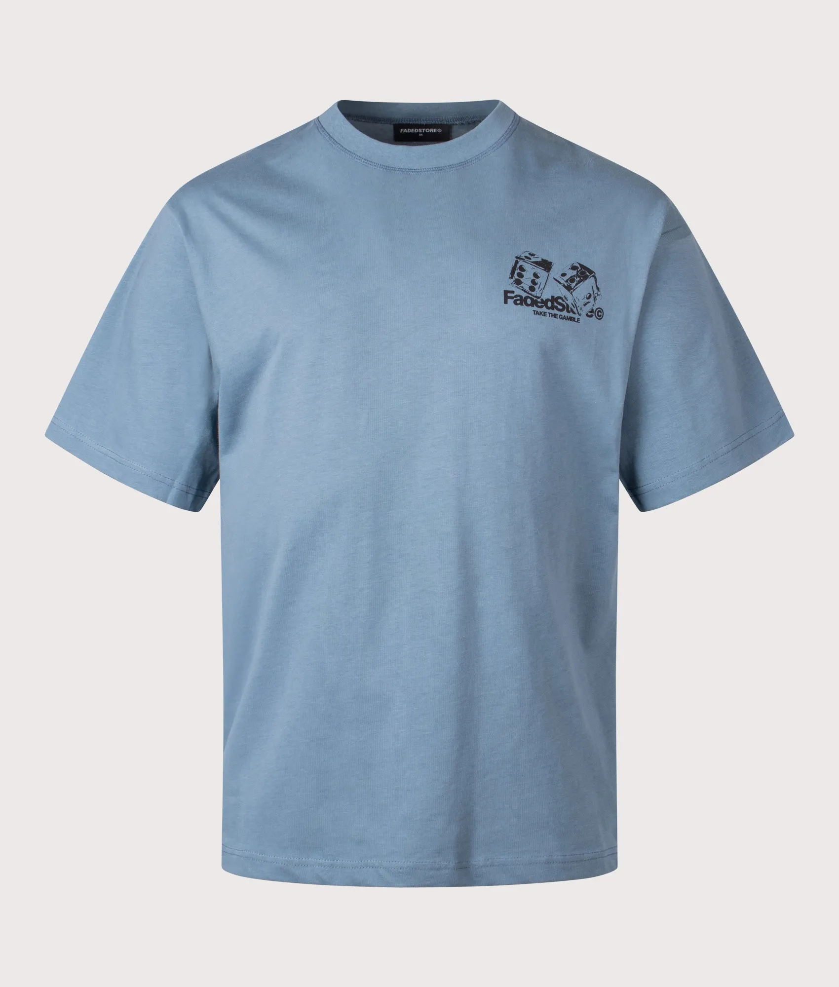 Relaxed Fit Take The Gamble T-Shirt sold by EQVVS product image thumbnail 2