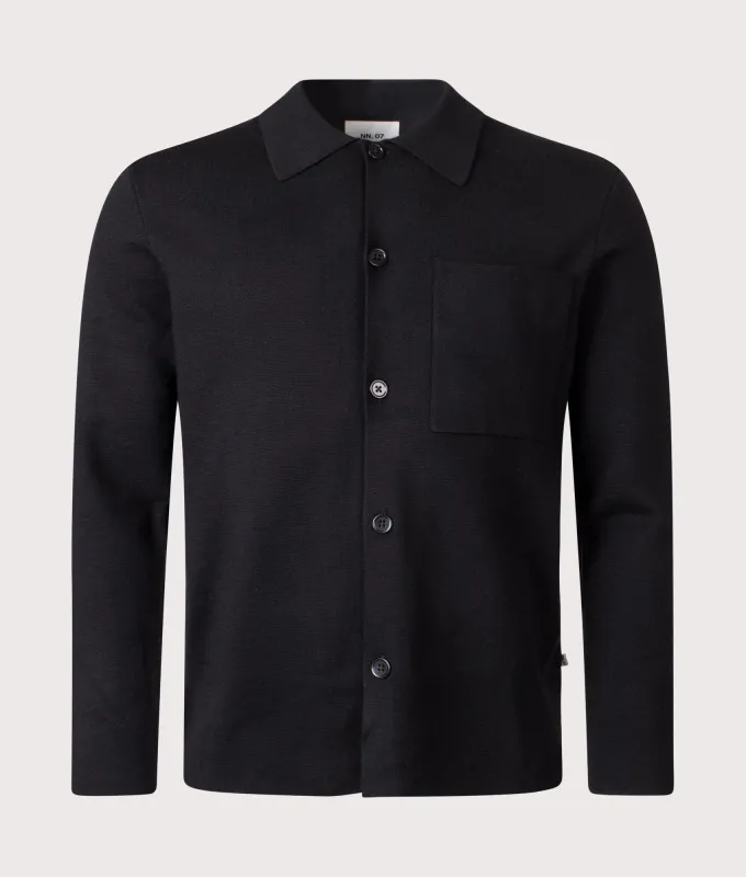 Jonas Wool Overshirt sold by EQVVS