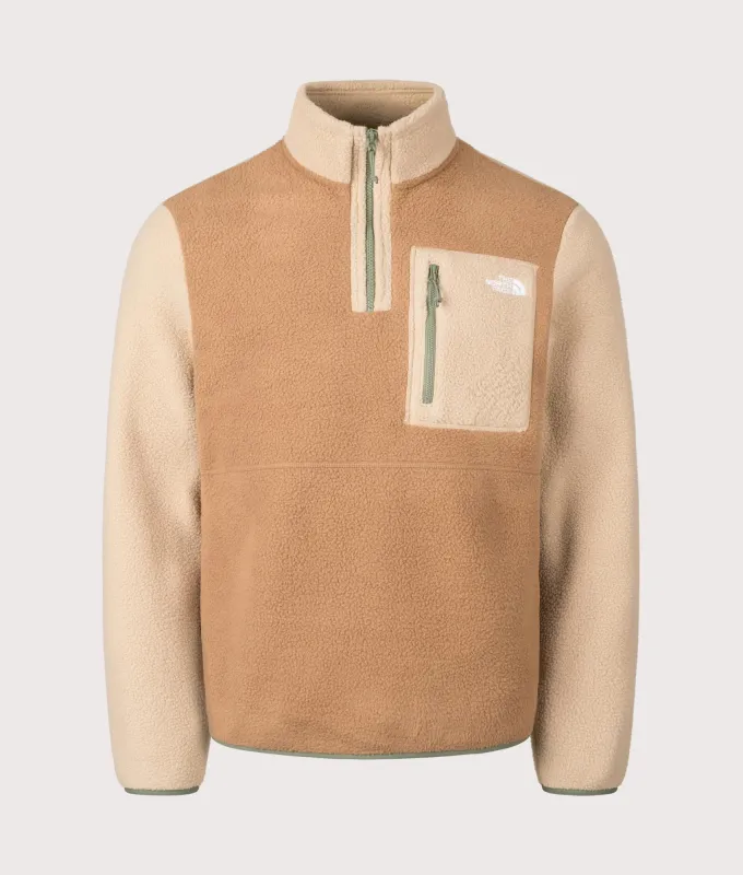 Yumiori Quarter Zip Fleece Sweatshirt sold by EQVVS