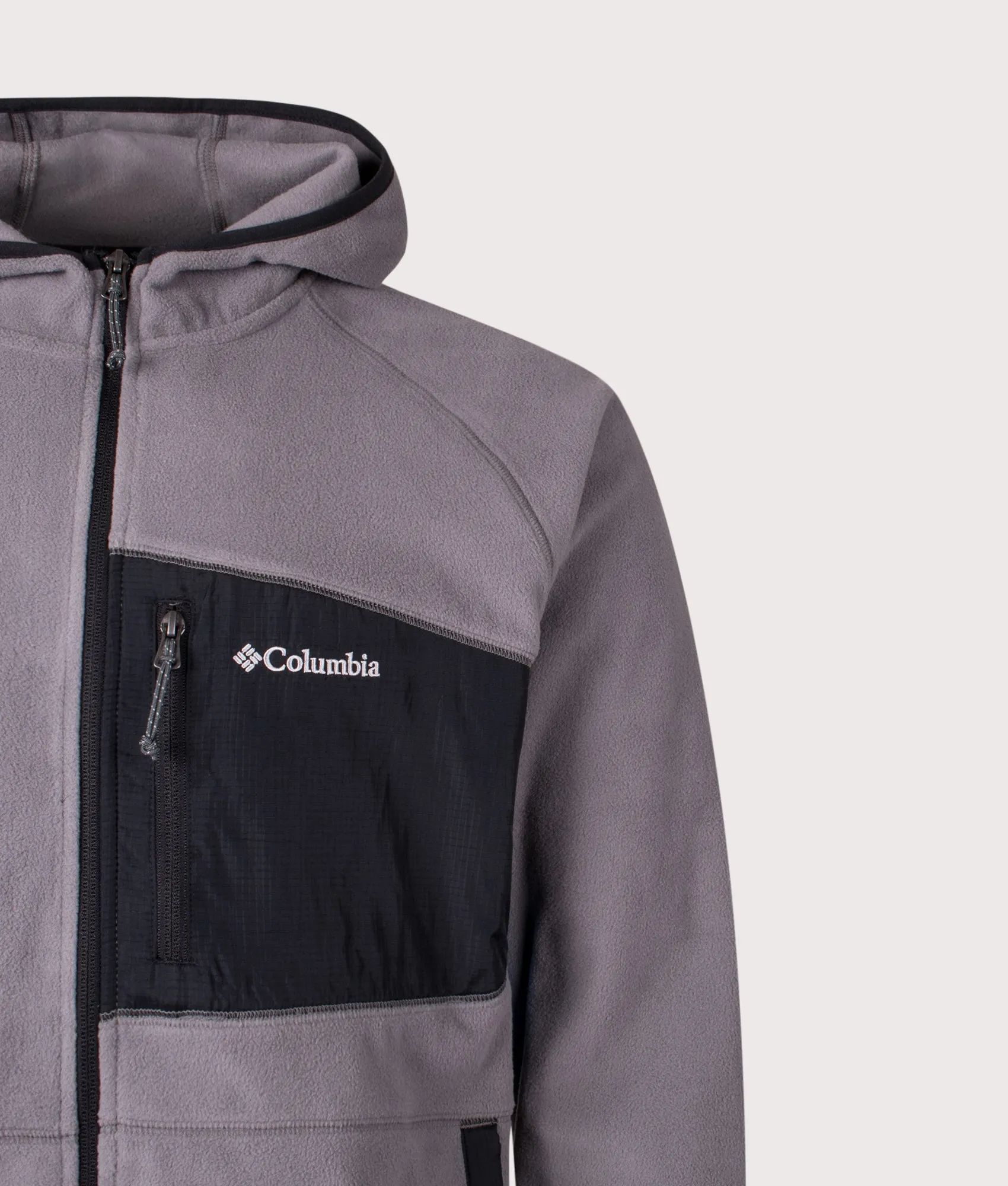 Fast Trek Overlay Full Zip Fleece Hoodie sold by EQVVS product image thumbnail 2