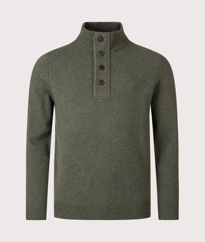 Essential Patch Quarter Zip Knitted Jumper sold by EQVVS