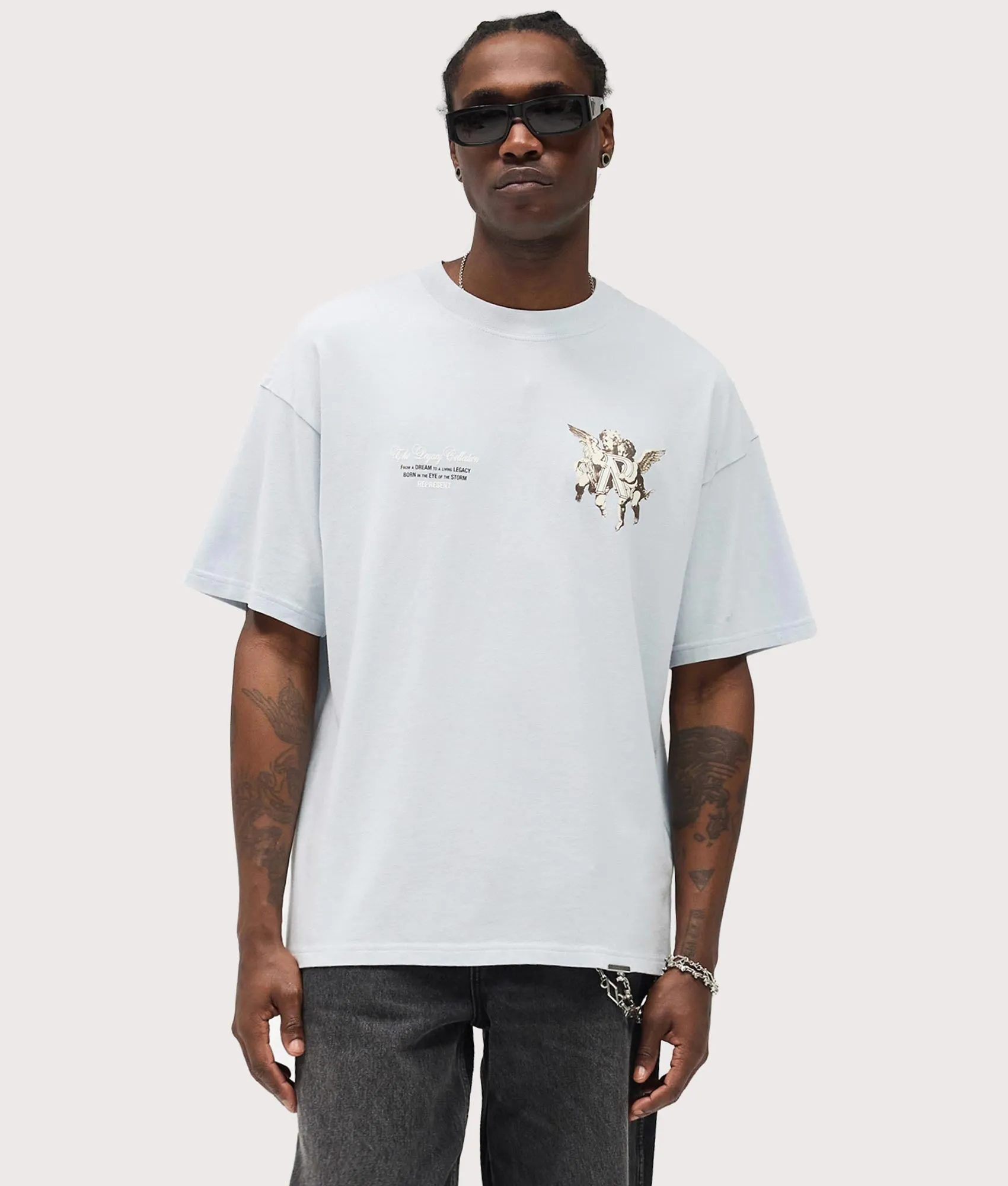 Relaxed Fit Legacy Cherubs T-Shirt sold by EQVVS product image thumbnail 2