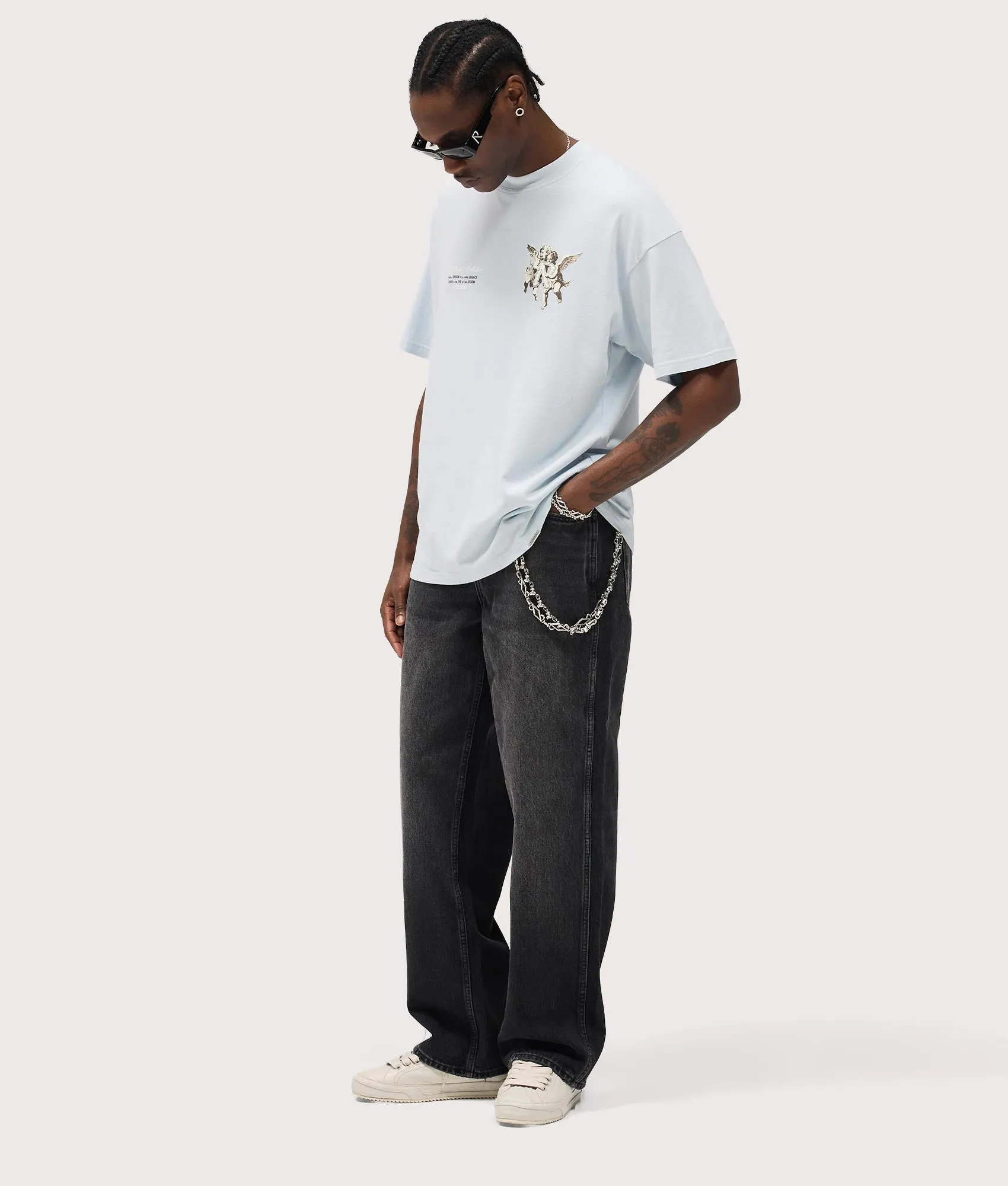 Relaxed Fit Legacy Cherubs T-Shirt sold by EQVVS product image thumbnail 5