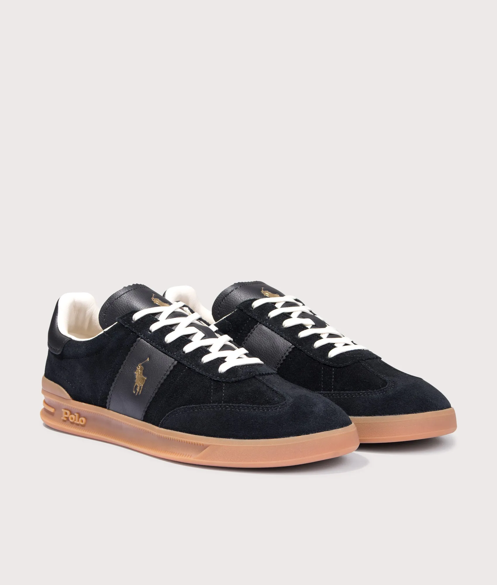 Heritage Aera Leather Suede Trainers sold by EQVVS product image thumbnail 3