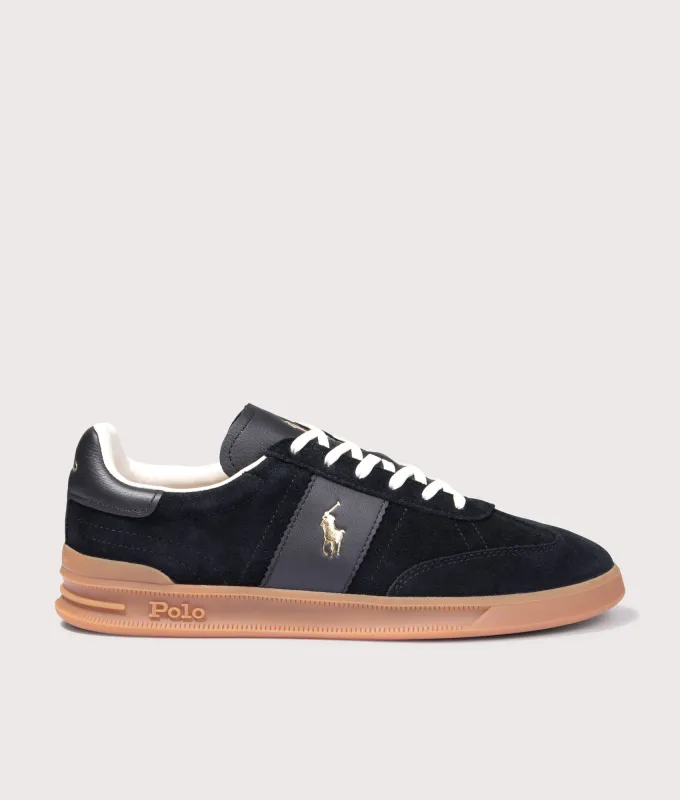 Heritage Aera Leather Suede Trainers sold by EQVVS
