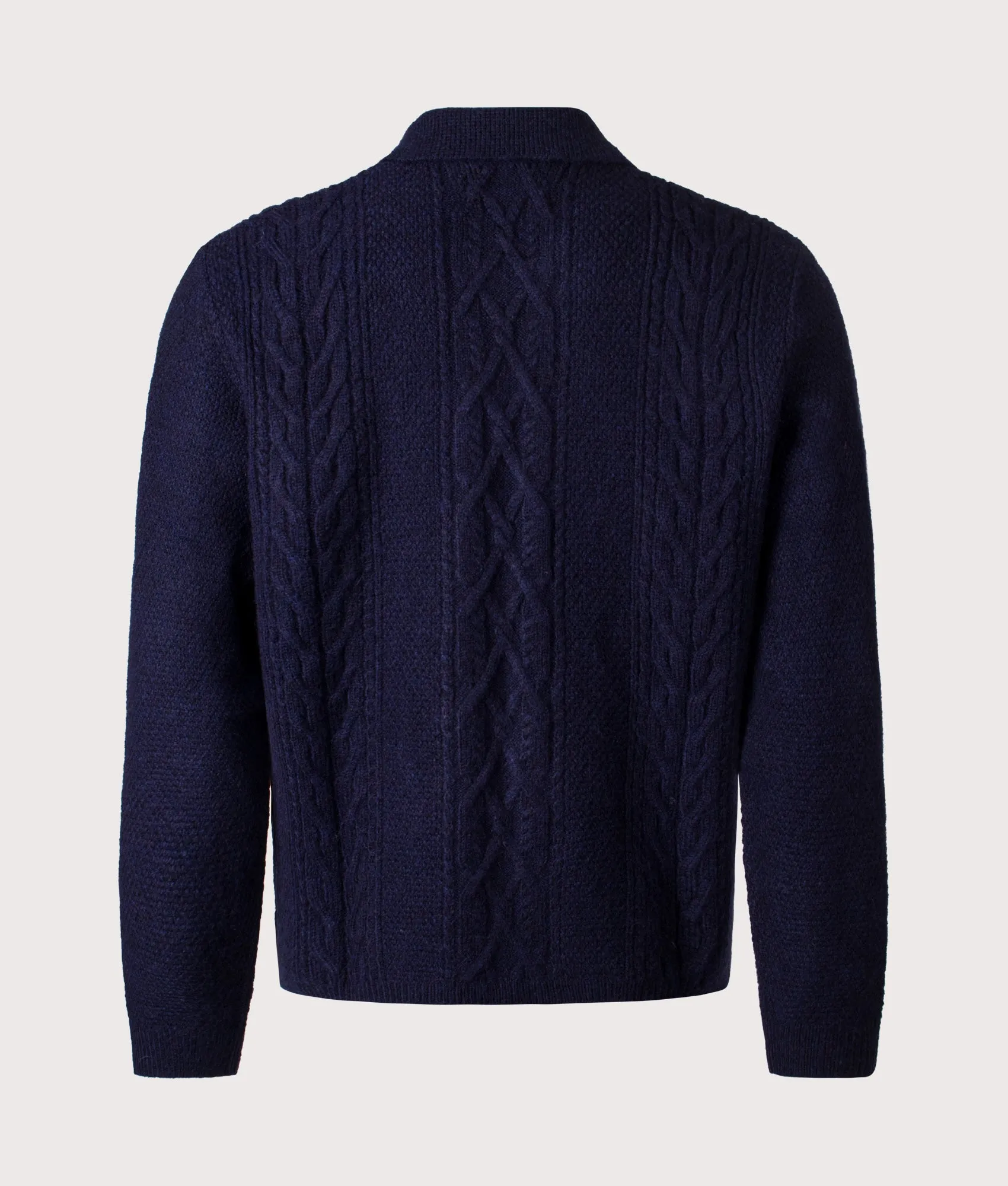 Friar Zip Knit Jacket sold by EQVVS product image thumbnail 2