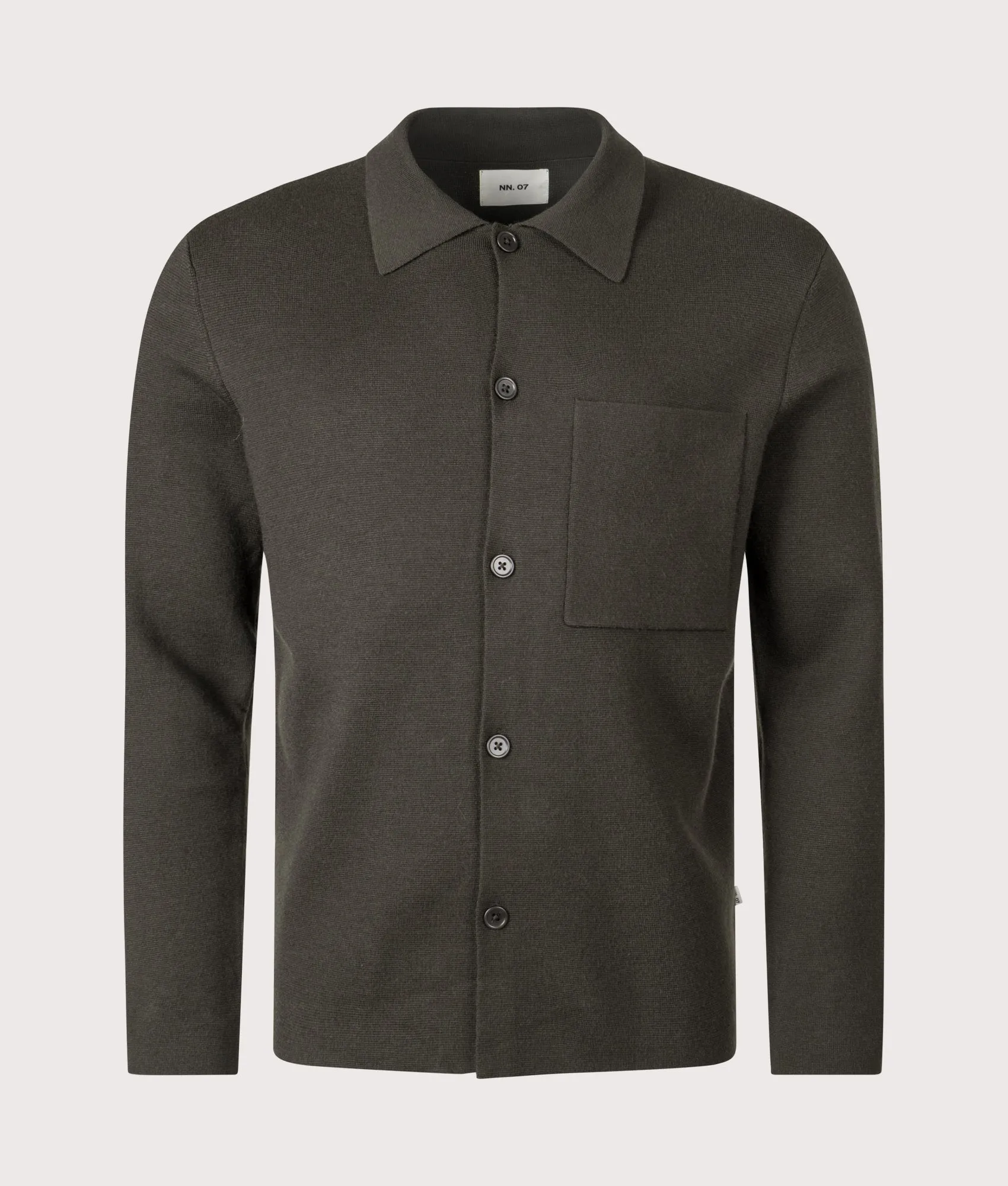 Jonas Wool Overshirt sold by EQVVS