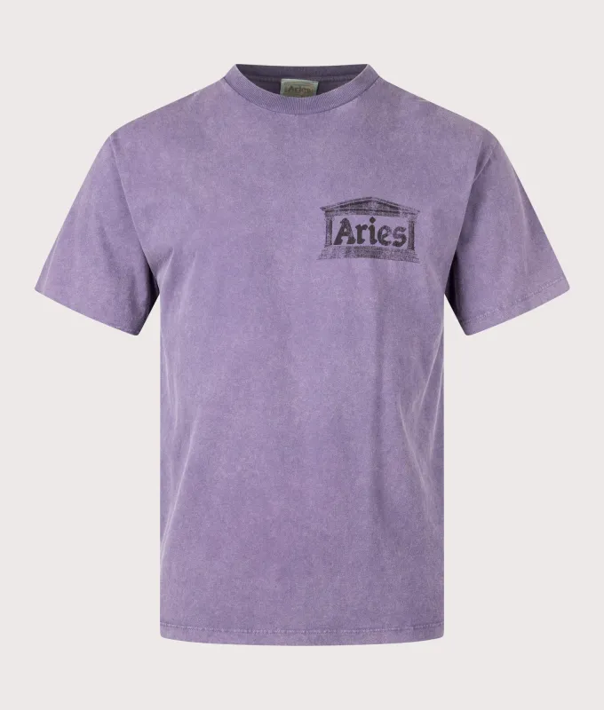 Aged Ancient Temple T-Shirt sold by EQVVS