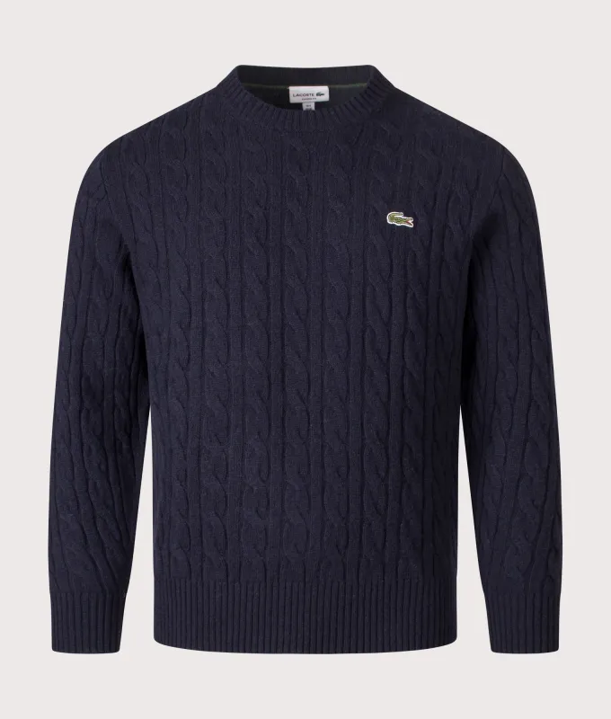 Cable Knit Jumper sold by EQVVS