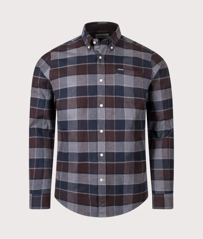 Valley Tailored Checked Shirt sold by EQVVS