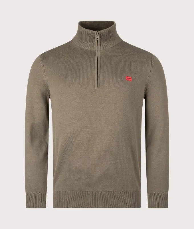 San Quintus Quarter Zip Sweatshirt made by HUGO