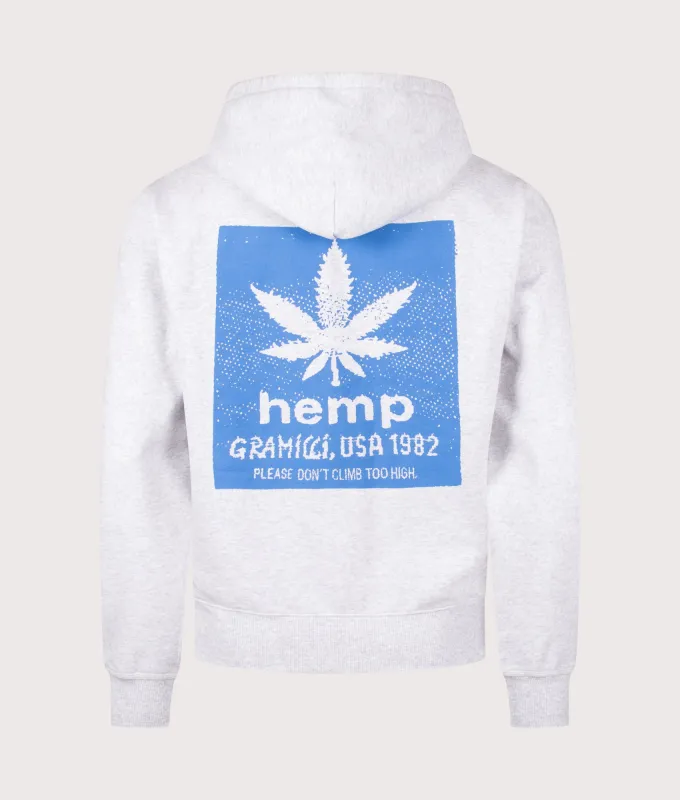 Hemp Zip Through Hoodie made by Gramicci