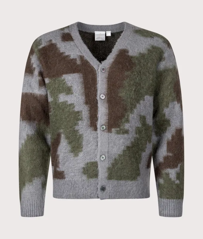 Relaxed Fit Mohair Cardigan sold by EQVVS