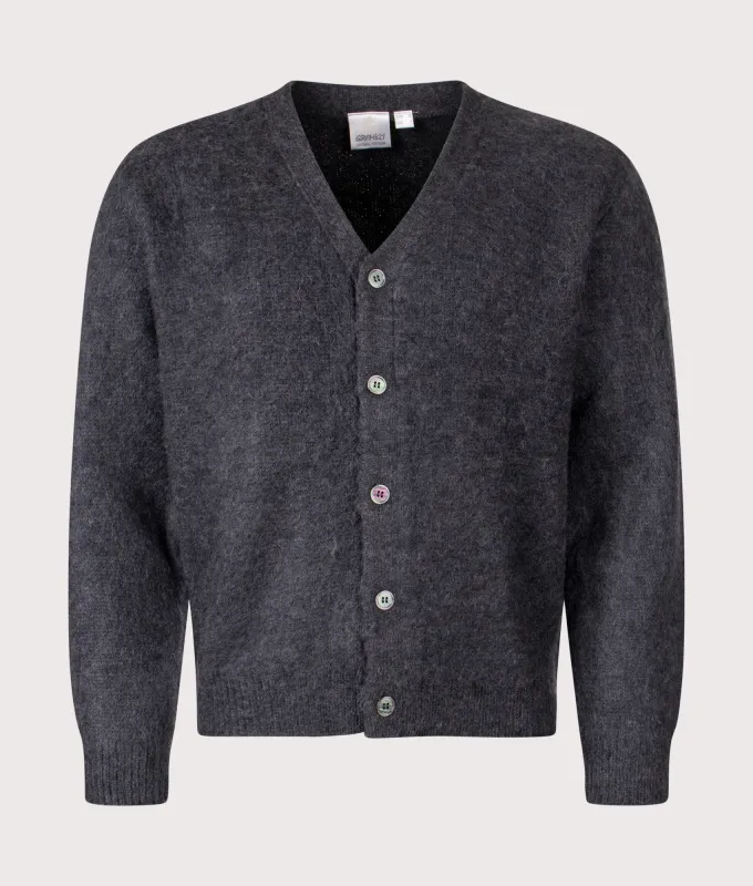 Relaxed Fit Mohair Cardigan sold by EQVVS