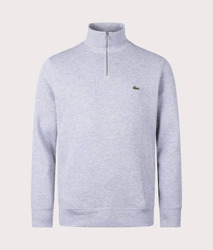 Quarter Zip Croc Logo Sweatshirt sold by EQVVS