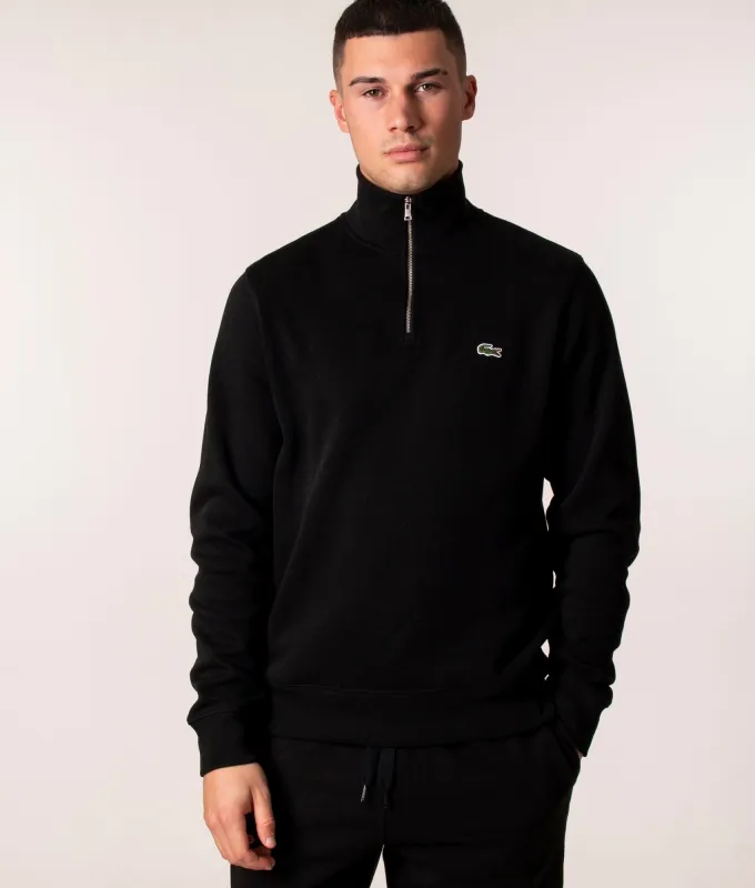 Quarter Zip Croc Logo Sweatshirt sold by EQVVS