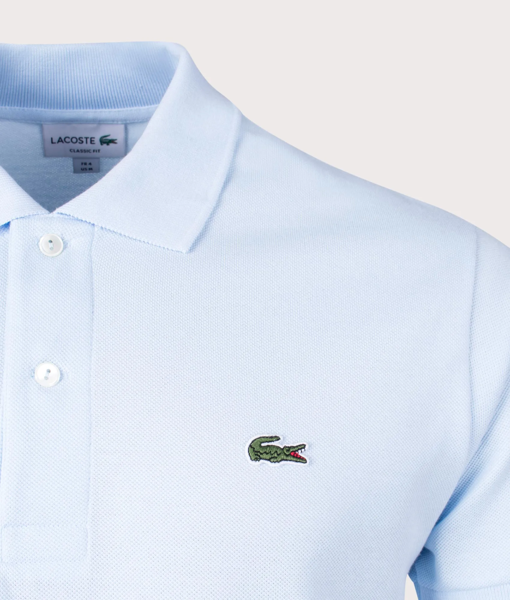 Classic Fit L1212 Croc Logo Polo Shirt sold by EQVVS product image thumbnail 2