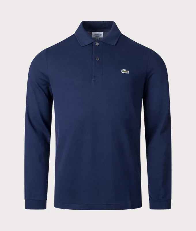 Long Sleeve Croc Logo Polo Shirt sold by EQVVS