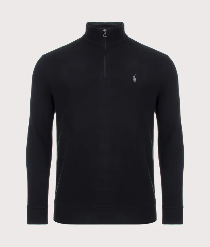 Quarter Zip Sweatshirt sold by EQVVS