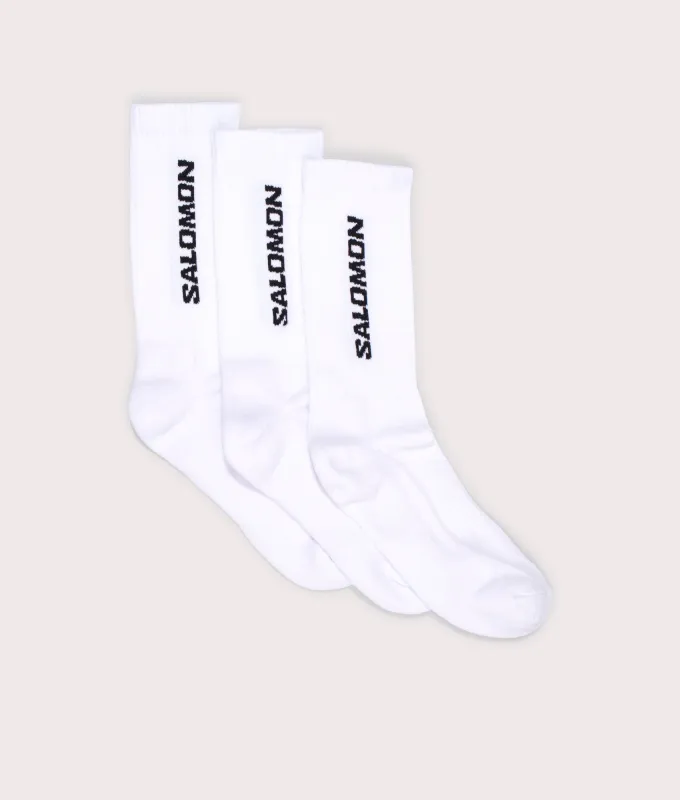 3 Pack Everyday Crew Socks made by Salomon