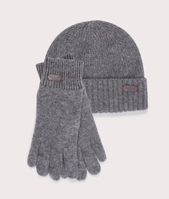 Carlton Beanie & Gloves Gift Set made by EQVVS