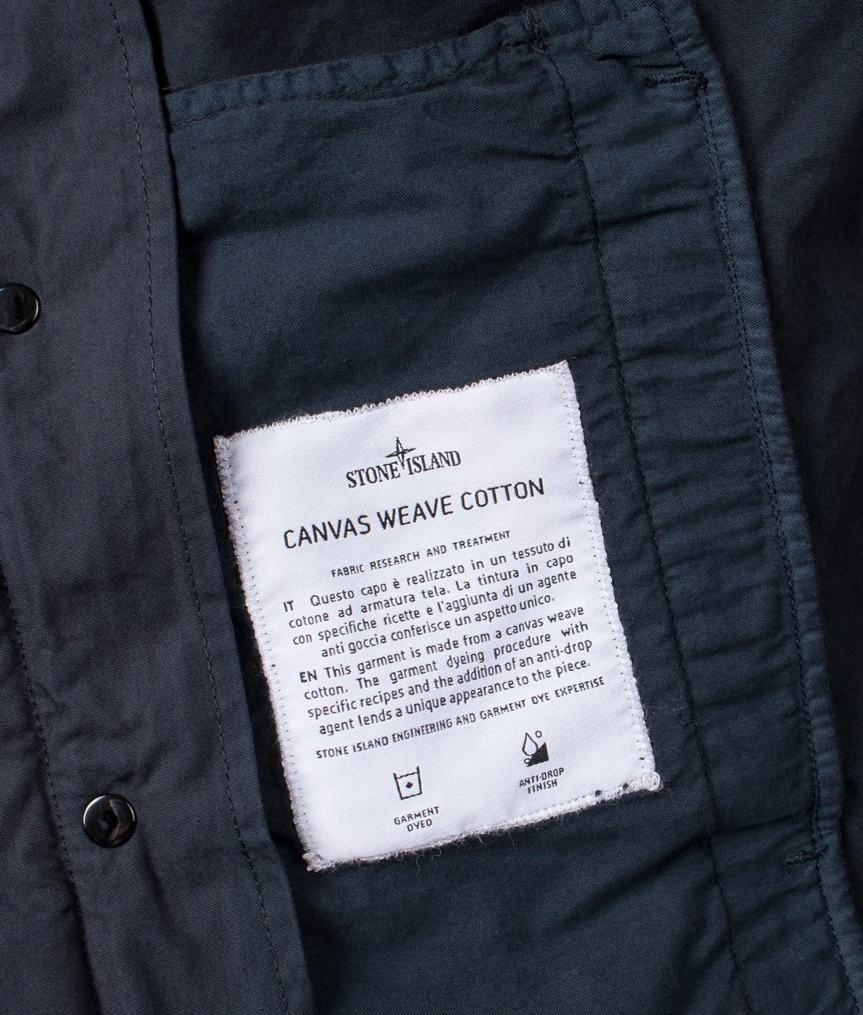 Canvas Weave Hooded Field Jacket sold by EQVVS product image thumbnail 5