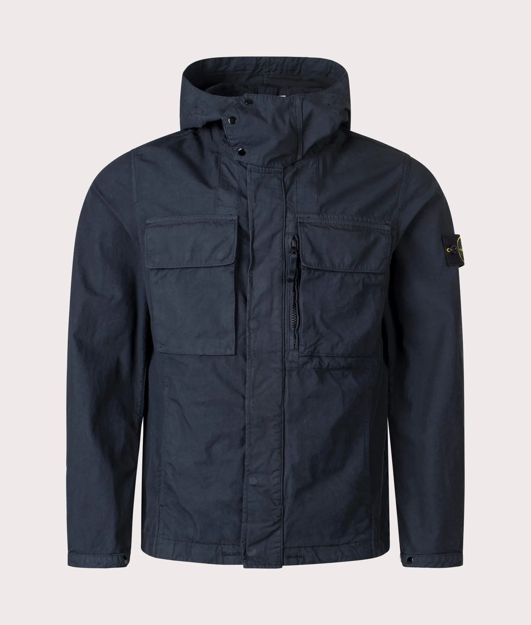 Canvas Weave Hooded Field Jacket sold by EQVVS product image thumbnail 3