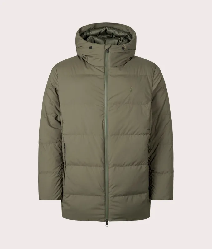 Matte Quilted Down Jacket sold by EQVVS