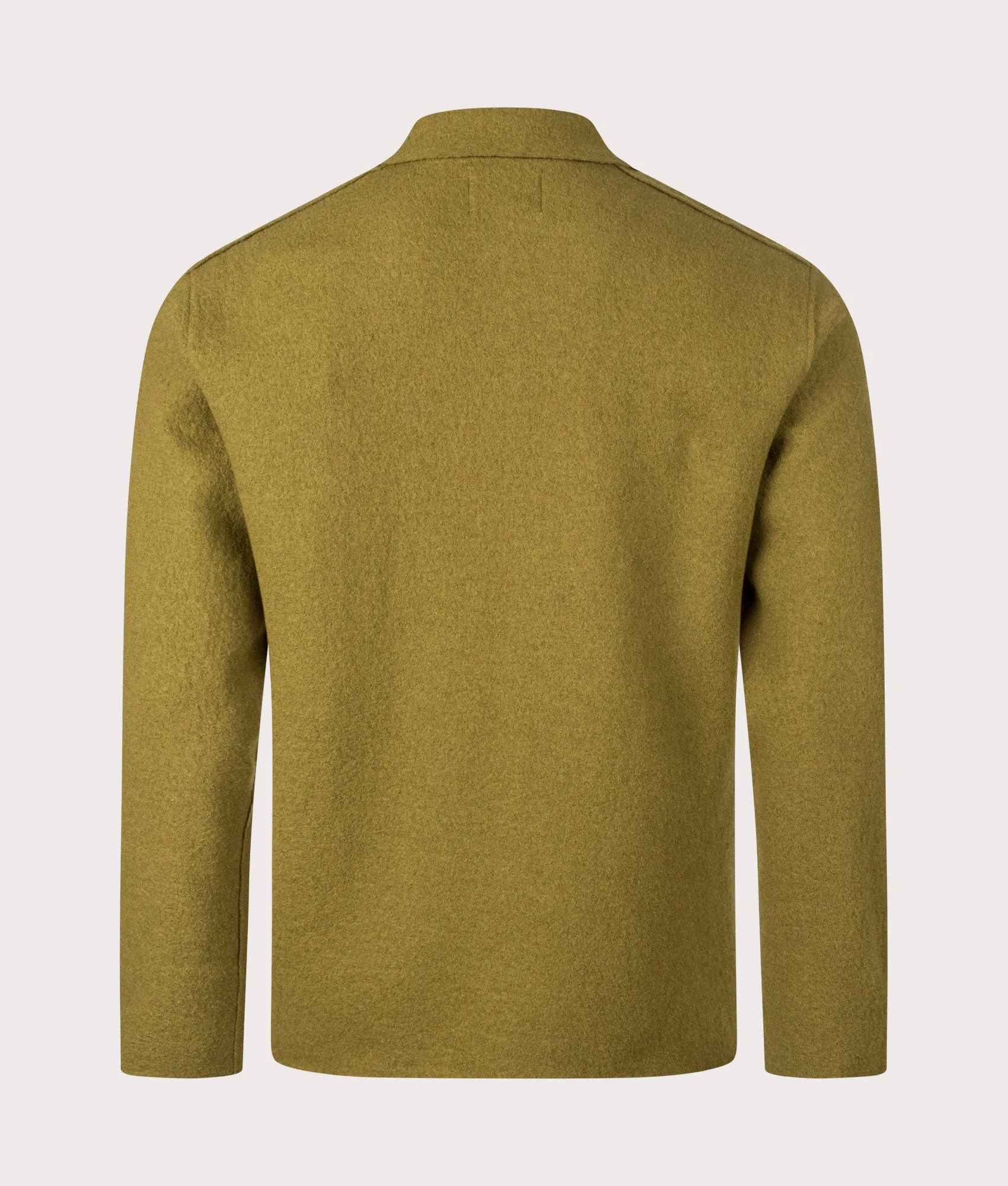 Jonas Boiled Wool Overshirt sold by EQVVS product image thumbnail 2